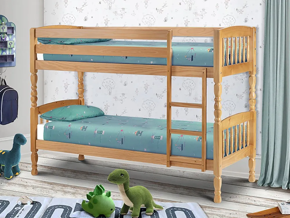 Julian Bowen Julian Bowen Lincoln Pine Wooden Bunk Bed Frame