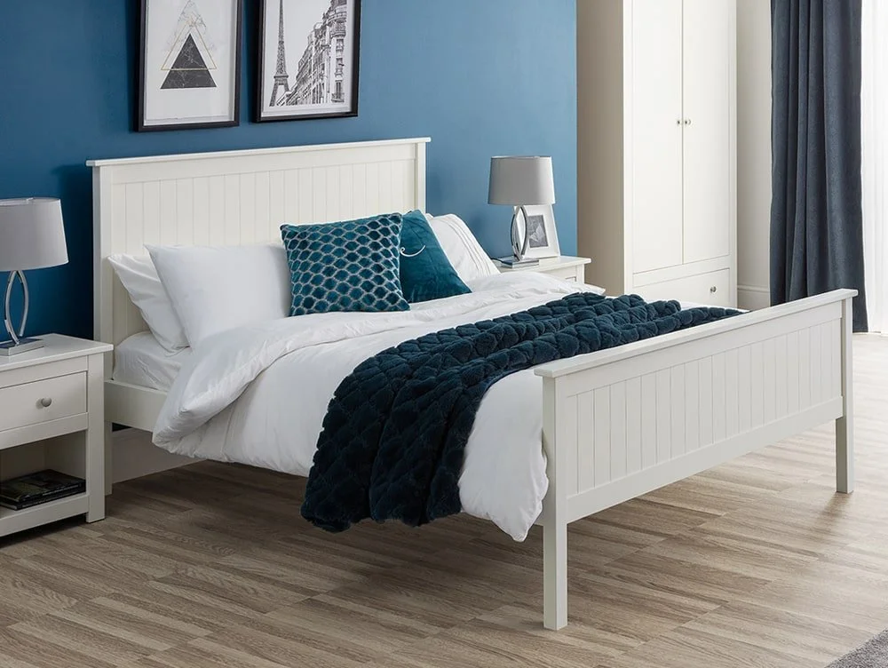 Julian Bowen Julian Bowen Maine Surf White Wooden Bed Frame