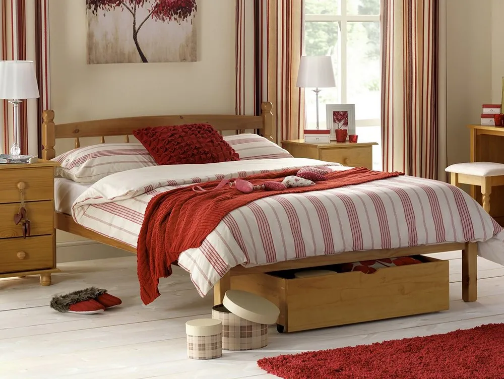 Julian Bowen Julian Bowen Pickwick Pine Wooden Bed Frame