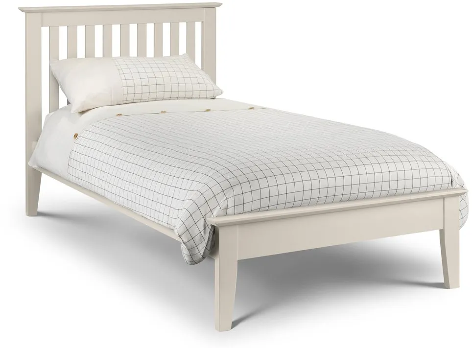 Julian Bowen Julian Bowen Salerno Ivory Wooden Bed Frame