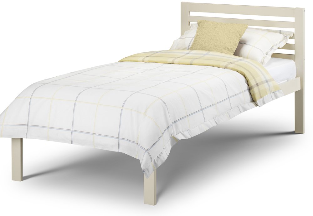 Julian Bowen Julian Bowen Slocum 3ft Single White Wooden Bed Frame