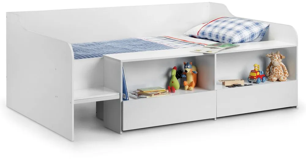 Julian Bowen Julian Bowen Stella White Cabin Bed Frame