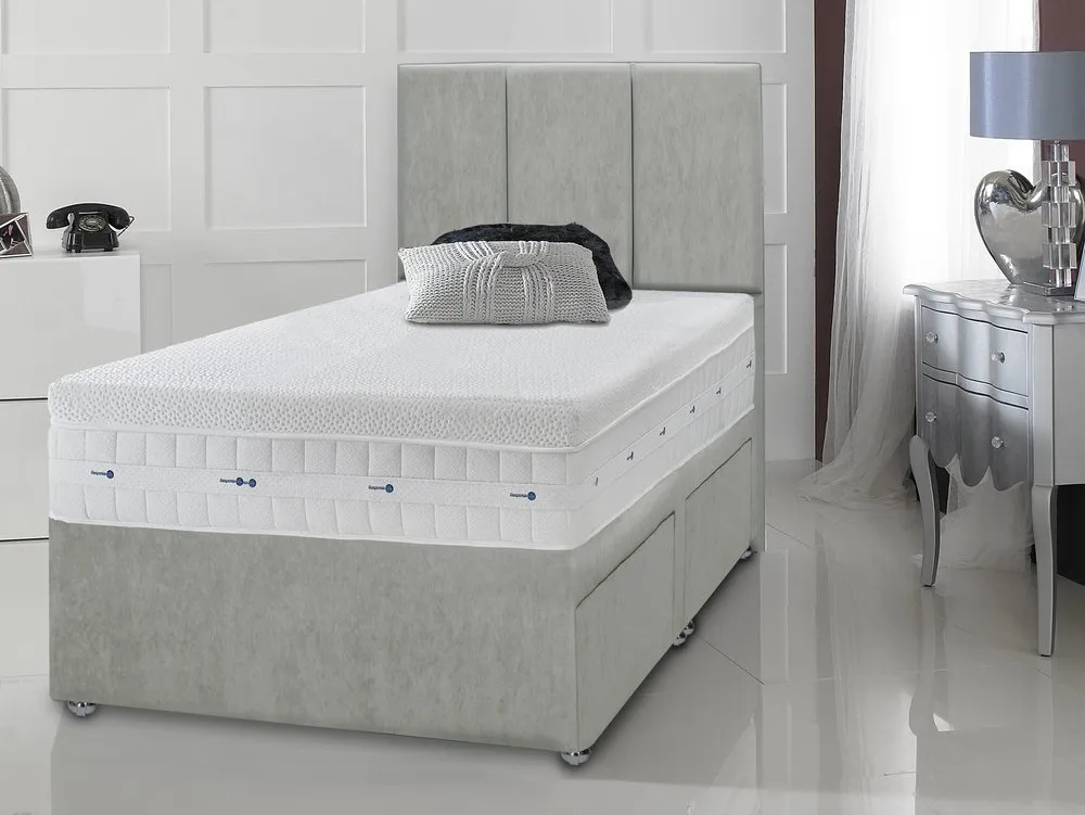 Kaymed  Kaymed Response Gel Pocket 1600 3ft Single Lunar Plus Divan Bed