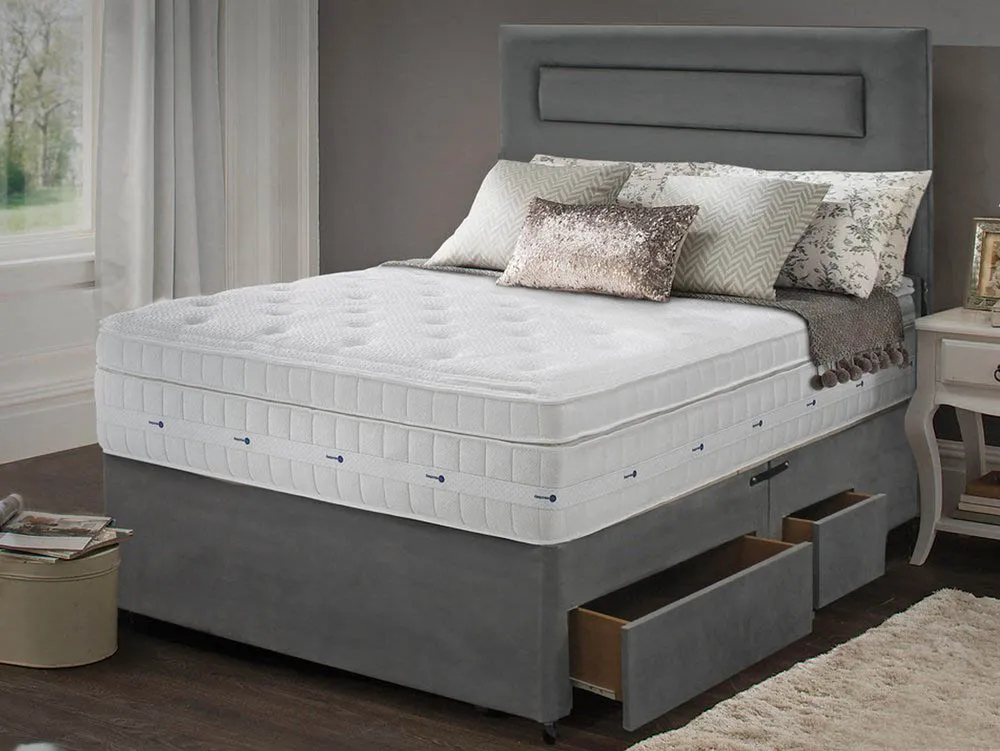 Kaymed  Kaymed Response Gel Pocket 2500 5ft King Size Lunar Plus Divan Bed