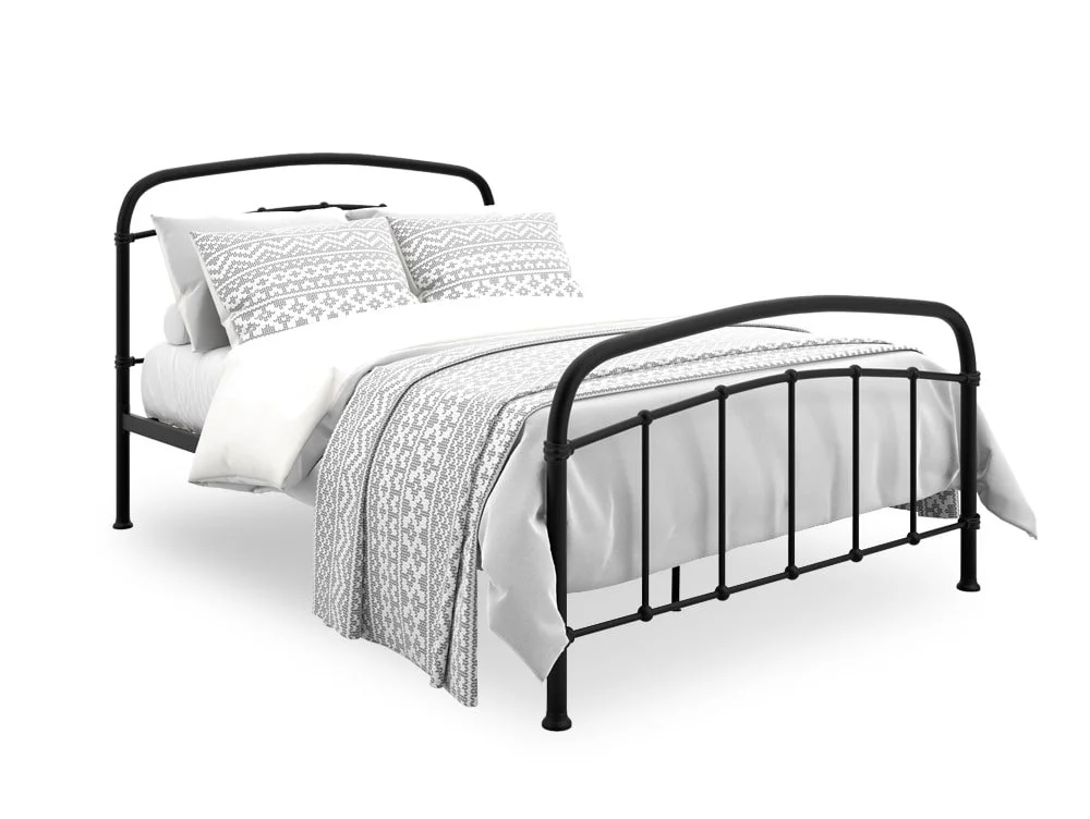 LPD LPD Halston Black Metal Bed Frame