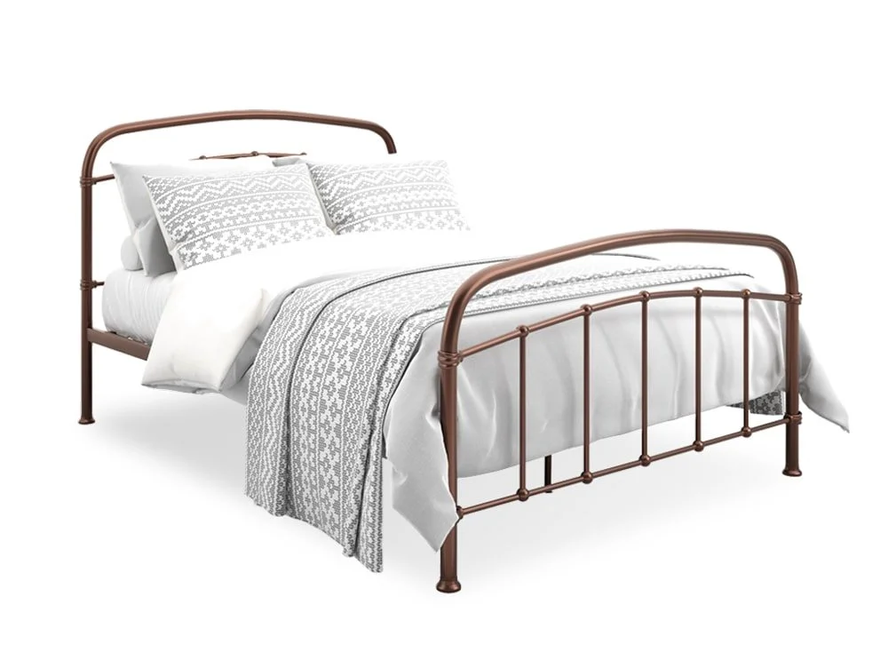 LPD LPD Halston Copper Metal Bed Frame