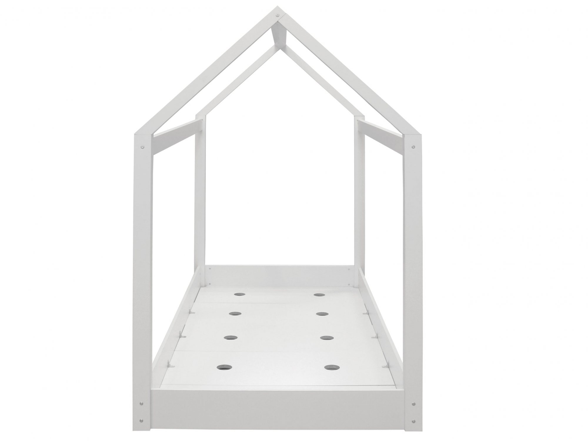 LPD LPD Hickory House Bed 3ft Single White Wooden Bed Frame