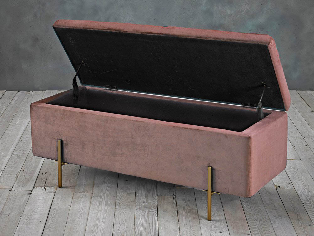 LPD LPD Lola Pink Fabric Blanket Box (Assembled)