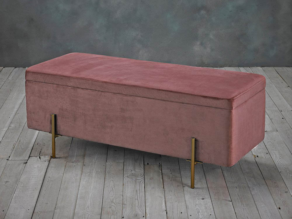 LPD LPD Lola Pink Fabric Blanket Box (Assembled)