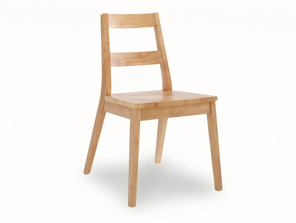 LPD LPD Malmo 190cm White Oak Round Dining Table and 4 Chairs Set