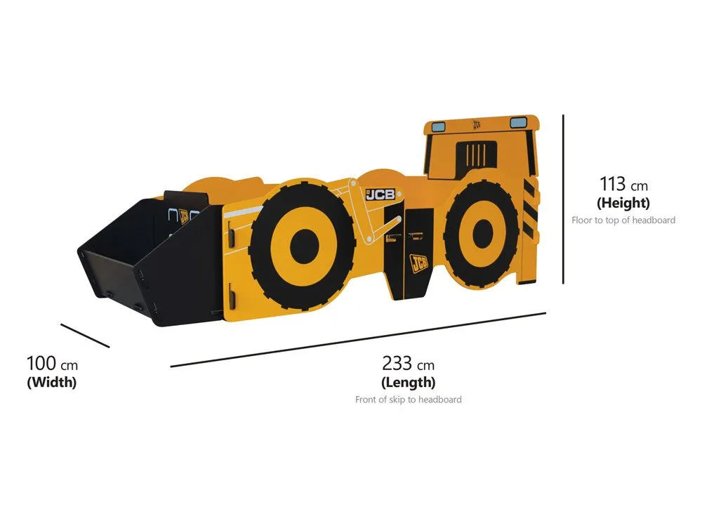 Kidsaw Kidsaw JCB Digger Single Bed Frame