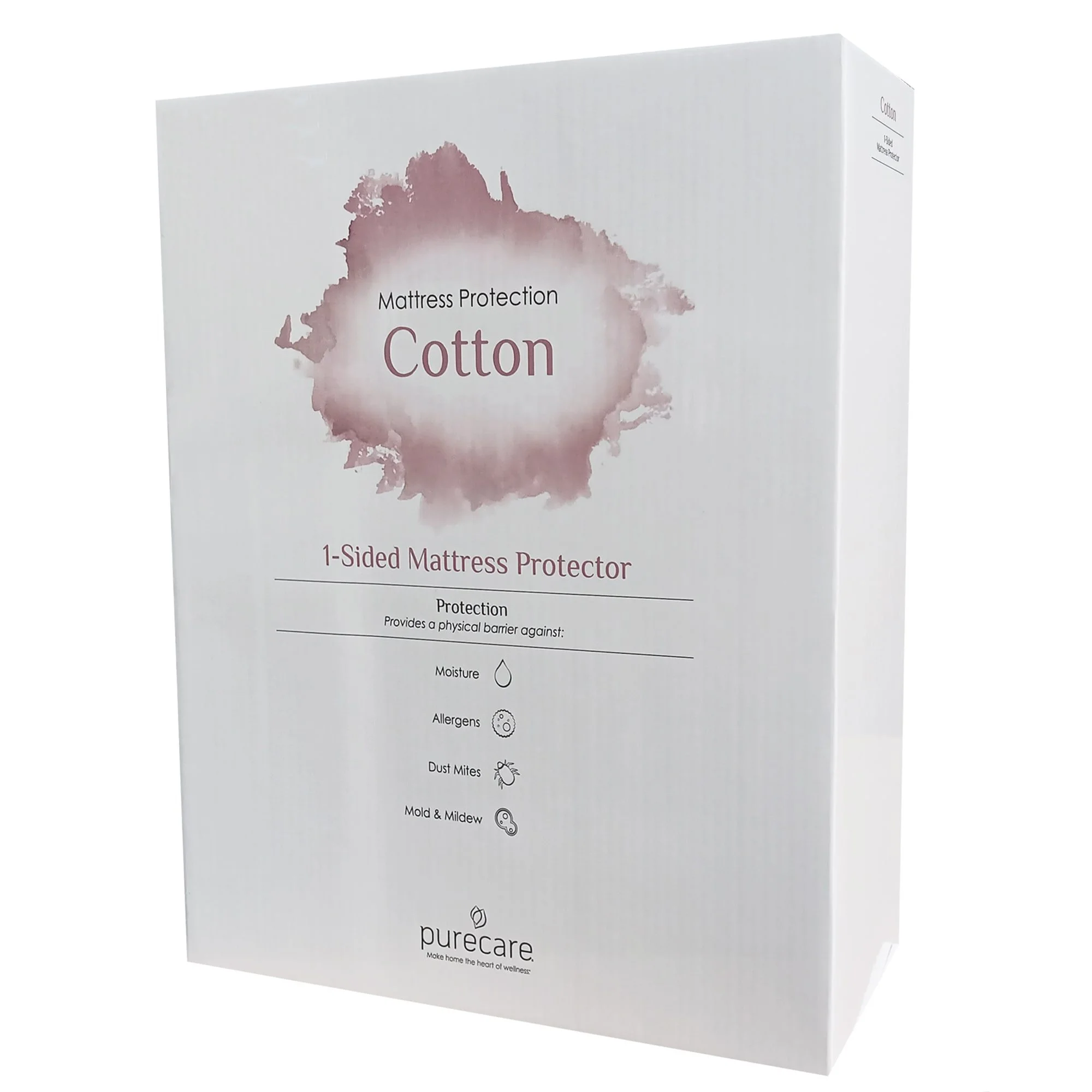 Purecare Purecare 2 in 1 Cool Cotton Waterproof Mattress Protector