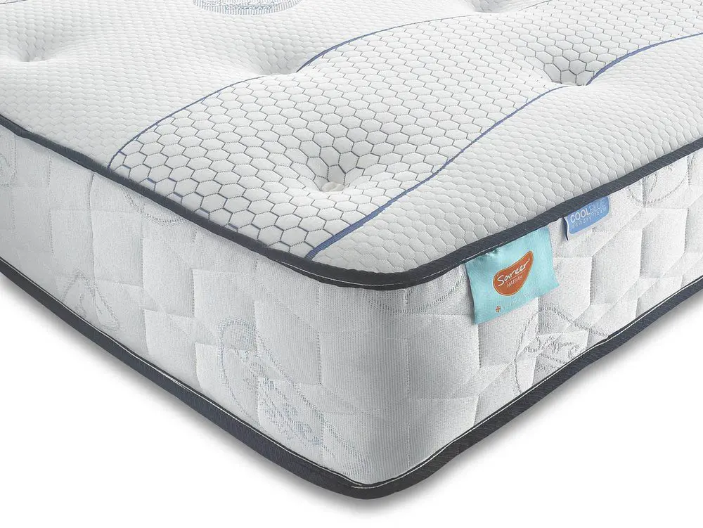 Sareer Sareer Matrah Cool Blue Memory Coil Mattress in a Box