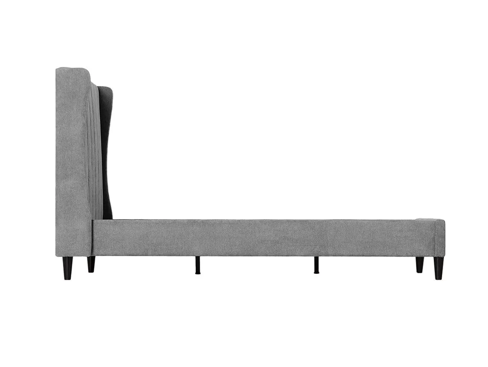 Seconique Seconique Amelia Grey Fabric Bed Frame