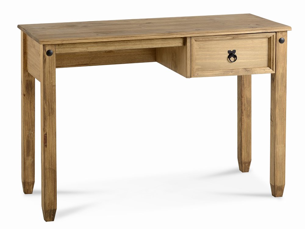 Seconique Seconique Budget Mexican 1 Drawer Pine Wooden Desk (Flat Packed)