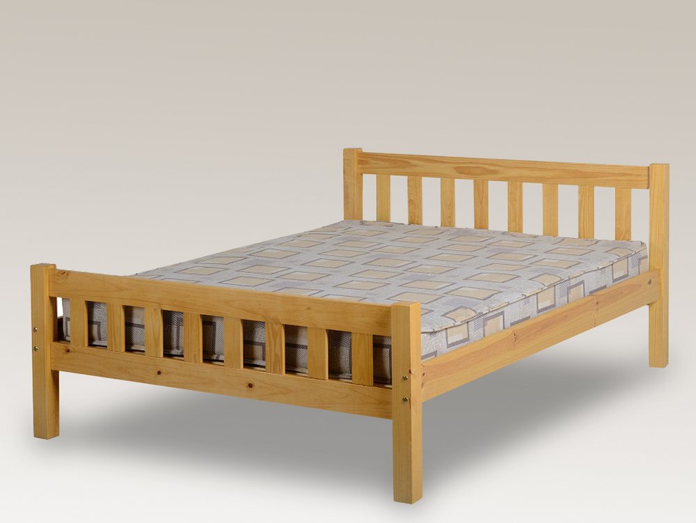 Seconique Seconique Carlow 4ft6 Double Antique Pine Wooden Bed Frame