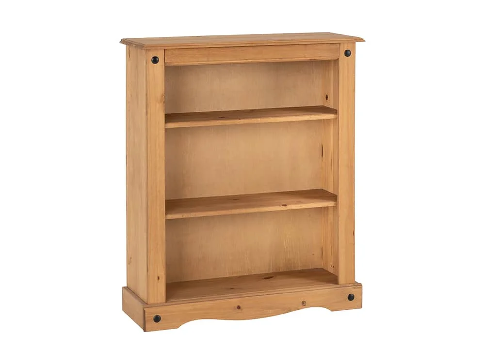 Seconique Seconique Corona Pine Low Wooden Bookcase