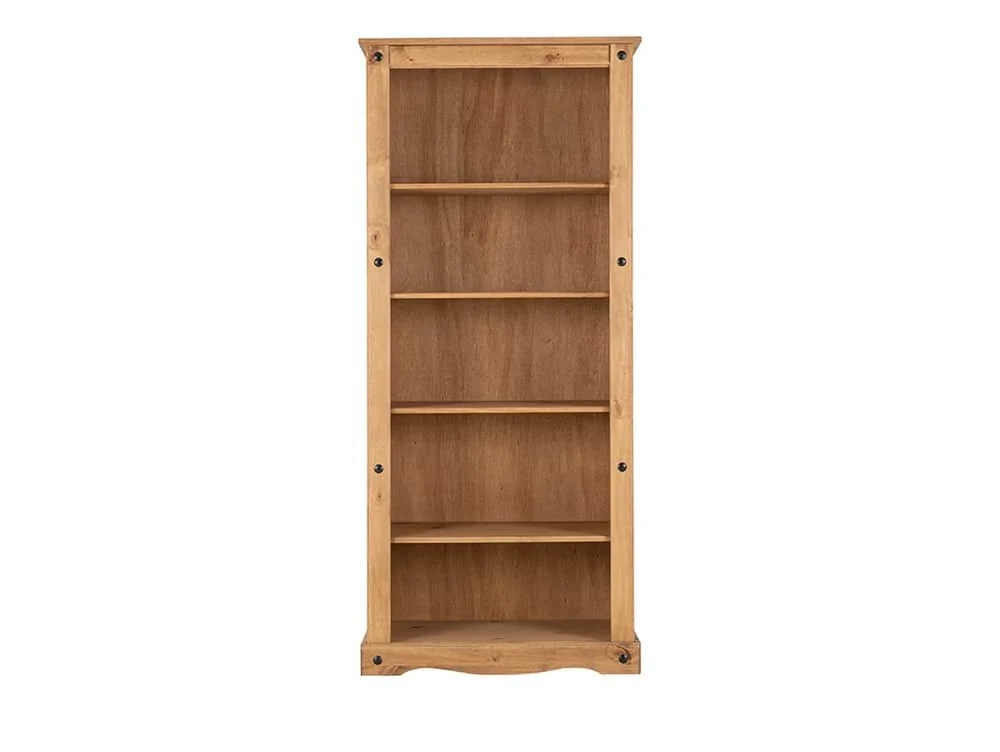 Seconique Seconique Corona Pine Tall Wooden Bookcase