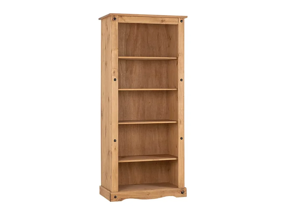 Seconique Seconique Corona Pine Tall Wooden Bookcase