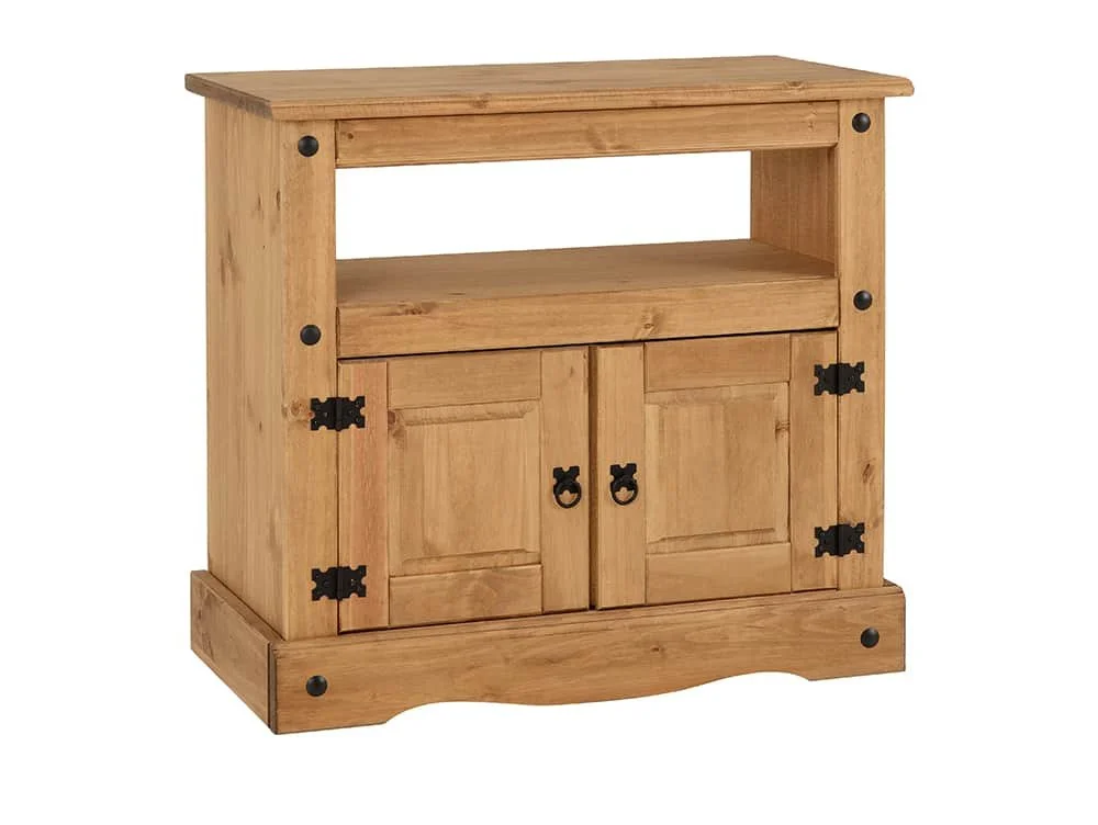 Seconique Seconique Corona Pine Wooden 2 Door TV Cabinet