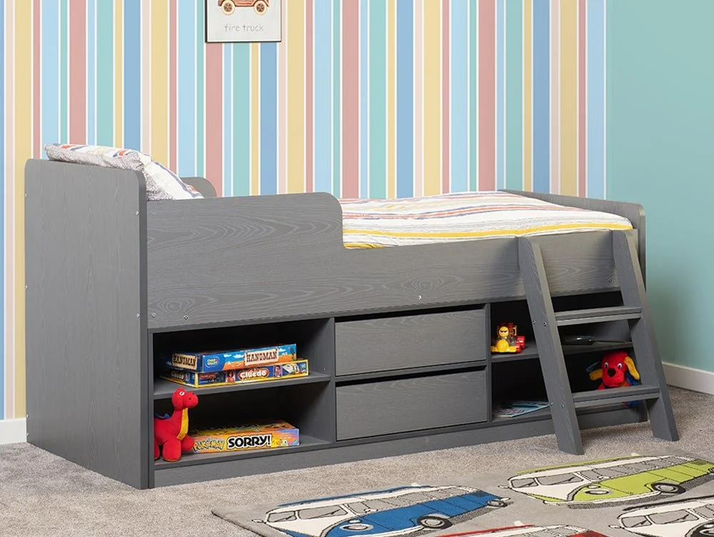 Seconique Seconique Felix Grey Cabin Bed Frame