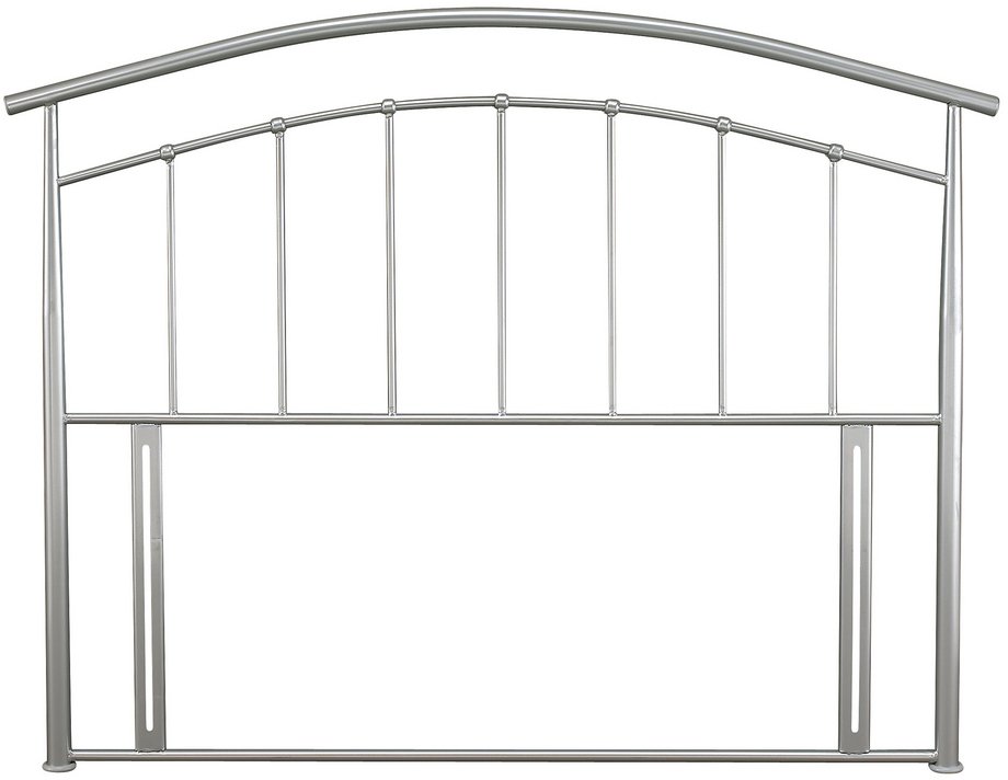 Serene Mercury 5ft King Size Silver Floor Standing Metal Headboard Archers Sleepcentre Serene Mercury 5ft King Size Silver, Metal King Bed Headboards
