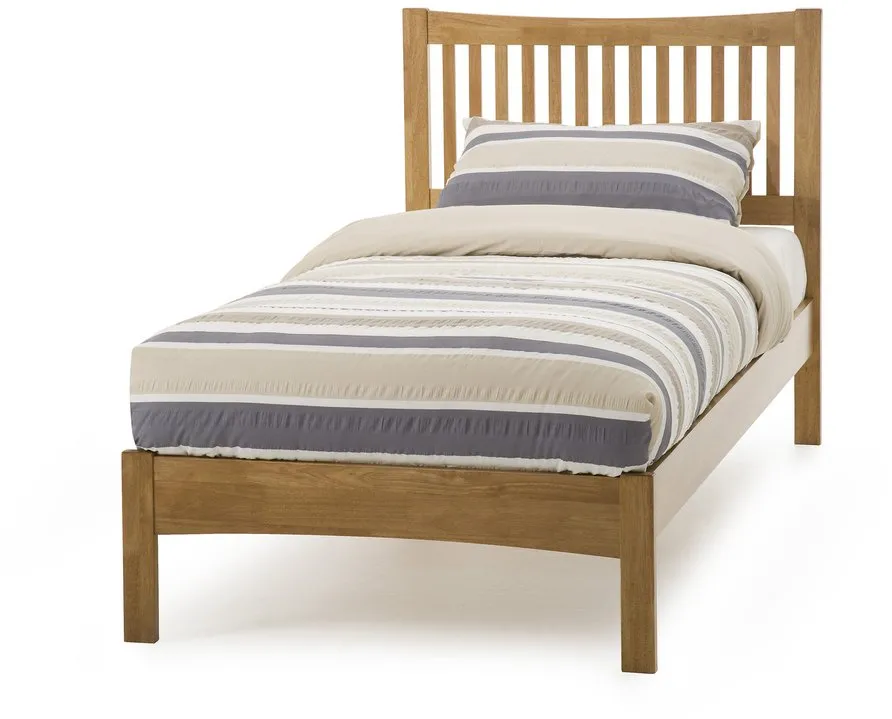 Serene Serene Mya 3ft Single Honey Oak Wooden Bed Frame