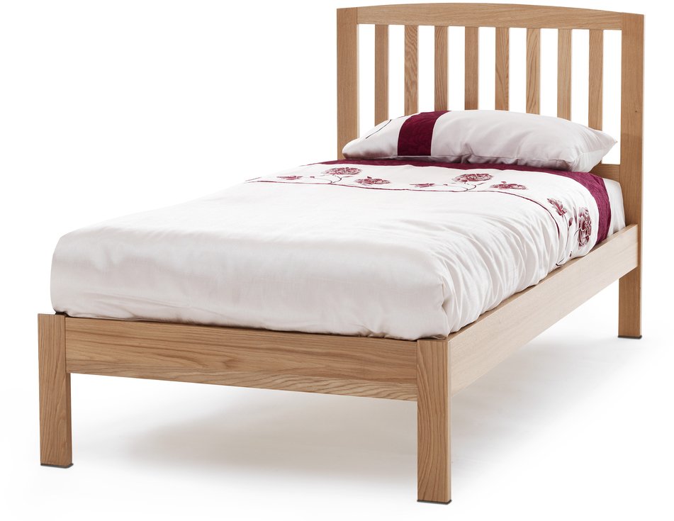 Serene Serene Thornton 3ft Single Oak Wooden Bed Frame