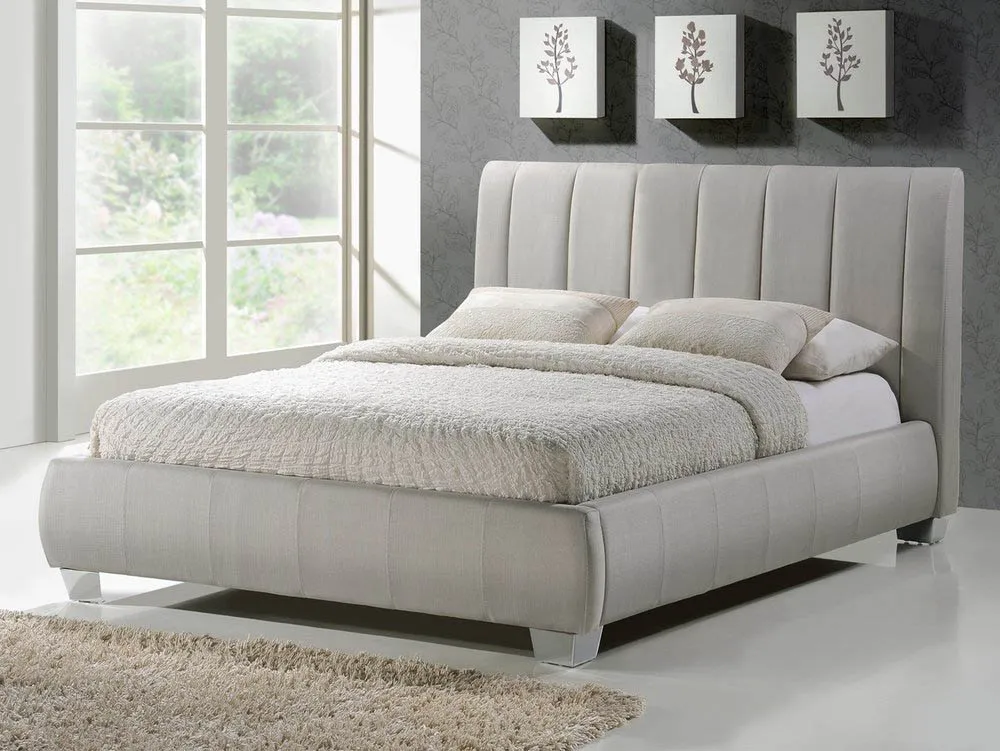 Time Living Time Living Braunston Sand Fabric Bed Frame