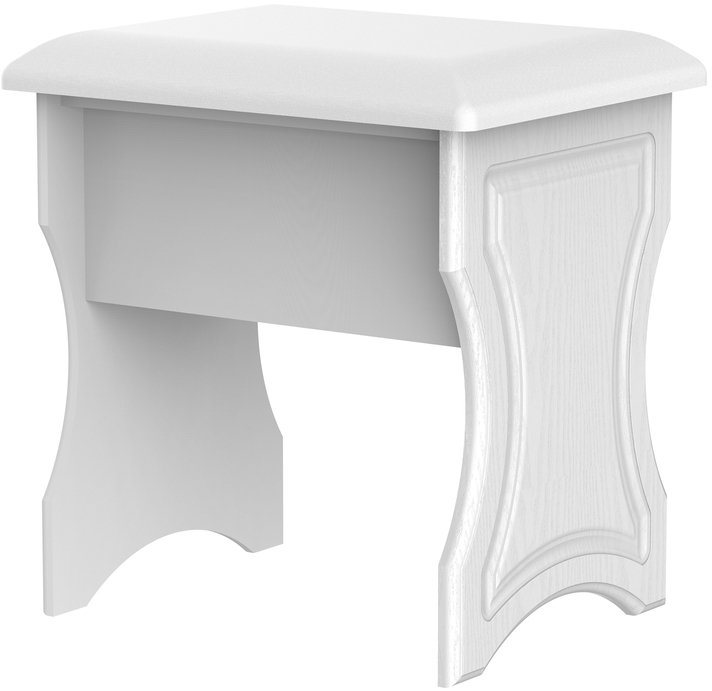 Welcome Welcome Pembroke White Ash Dressing Table Stool (Assembled)