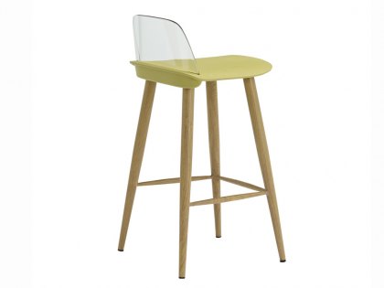 LPD Chelsea Lime and Oak Bar Stools ( Pack of 2)