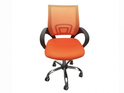 LPD Tate Orange Mesh Back Office Chair
