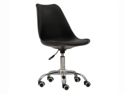 LPD Orsen Black Moulded PVC Office Chair