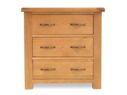 Archers Ambleside 3 Drawer Oak Wooden Chest of Drawers (Assembled)