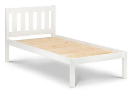 Julian Bowen Luna Surf White Wooden Bed Frame Julian Bowen Luna Surf White Wooden Bed Frame