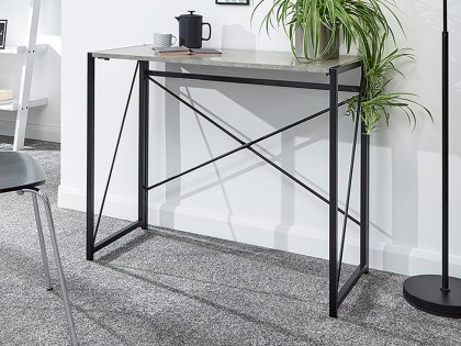 GFW Bramwell Concrete Folding Desk (Flat Packed)