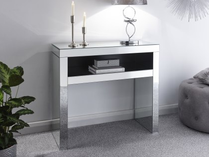 GFW Capri Mirrored Console Table (Flat Packed)