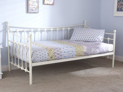 GFW Memphis 3ft Single Ivory Day Bed Frame