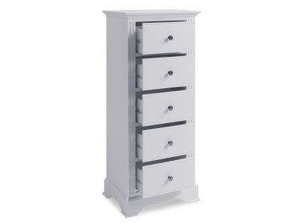 Kenmore Catlyn White 5 Drawer Tall Narrow Chest of Drawers (Assembled)