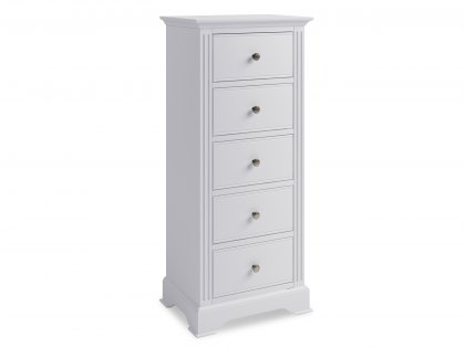 Kenmore Catlyn White 5 Drawer Tall Narrow Chest of Drawers (Assembled)