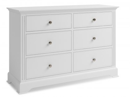 Kenmore Catlyn White 6 Drawer Chest of Drawers (Assembled)