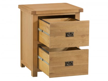 Kenmore Waverley Oak 2 Drawer Filing Cabinet  (Assembled)