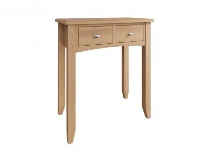 Kenmore Dakota Oak 2 Drawer Dressing Table