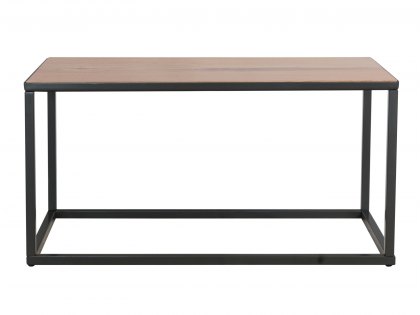 Kenmore Dyce Oak and Black Small Coffee Table (Flat Packed)