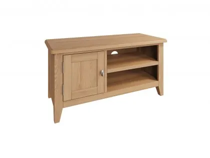 Kenmore Dakota Oak 1 Door TV Cabinet (Assembled)