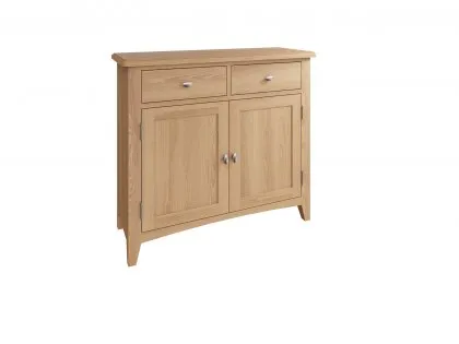 Kenmore Dakota Oak 2 Door 2 Drawer Sideboard (Assembled)