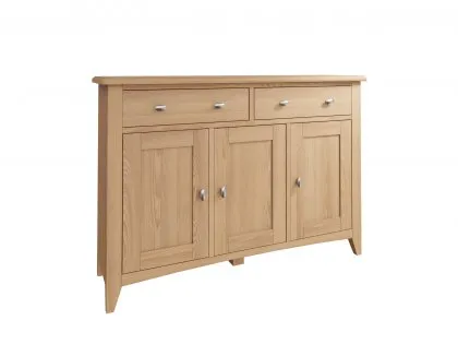 Kenmore Dakota Oak 3 Door 2 Drawer Large Sideboard (Assembled)