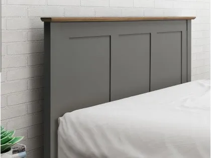 Flintshire Conway Grey 4 Drawer Wooden Bed Frame
