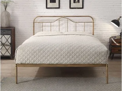 Flintshire Oakenholt 5ft King Size Antique Bronze Metal Bed Frame