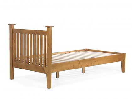 Archers Berwick 3ft Single Pine Wooden Bed Frame